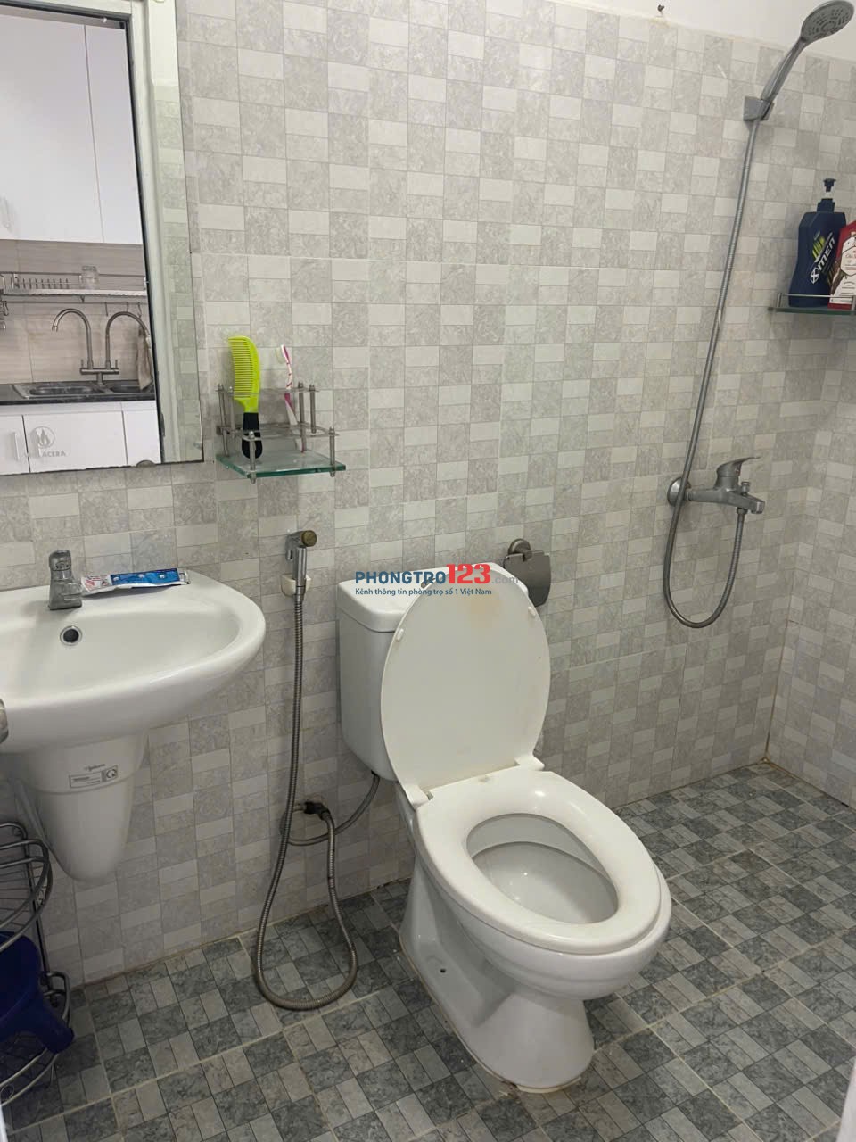 Chung cư Vũ Huy Tấn, P.3, Bình Thạnh: 65m2, 2p ngù, full NT, 9,5tr