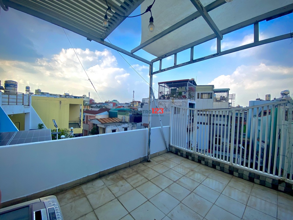 Penthouse Có Sân Thượng Riêng, Siêu Chill, 40m2, Full Nội Thất, Bình Thạnh
