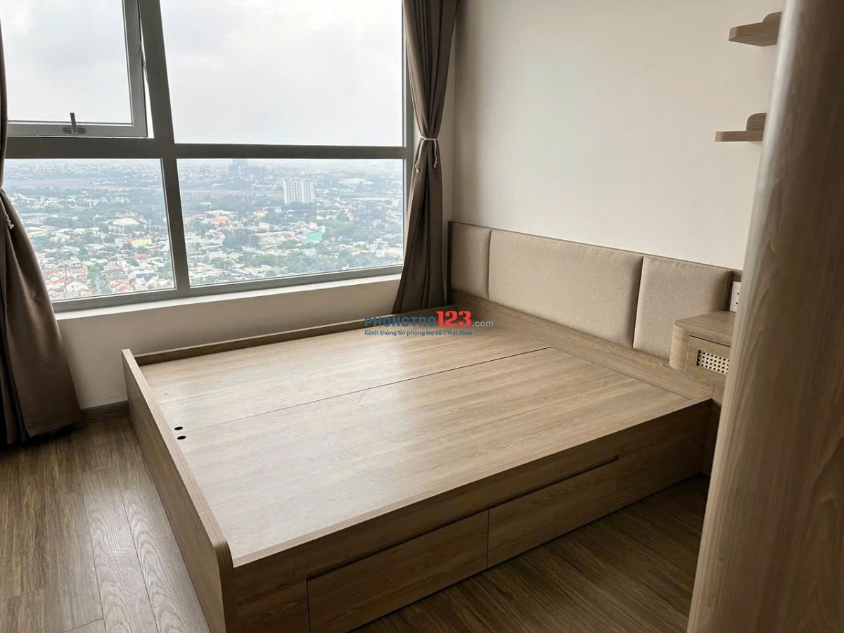 Chung cư Satra, Phan Đăng Lưu, PN: 95m2, 2p ngủ, 2wc, Full NT, 16triệu