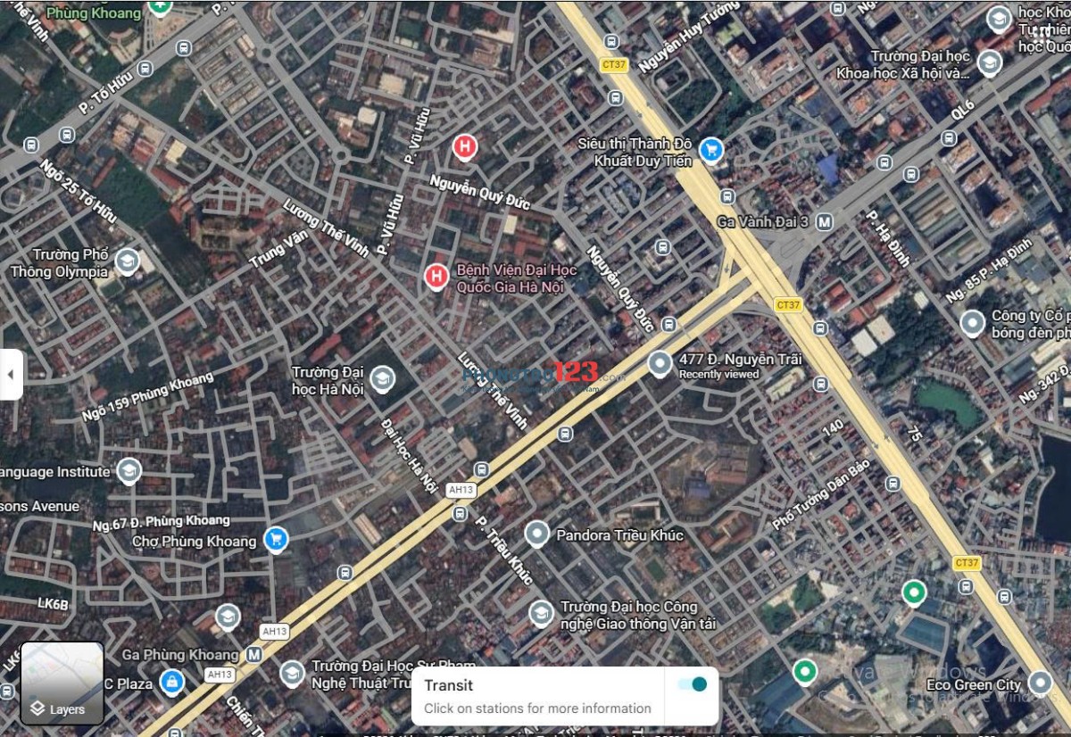 CHO THUÊ MẶT BẰNG KINH DOANH 2 TẦNG – GẦN CHUNG CƯ 17 TẦNG – NGUYỄN TRÃI, THANH XUÂN