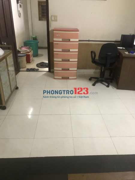 Cho Thuê căn 20m vuông 3,5tr địa chỉ 134 CMT8, Phường 10, Q3, đối diện toà nhà viettel