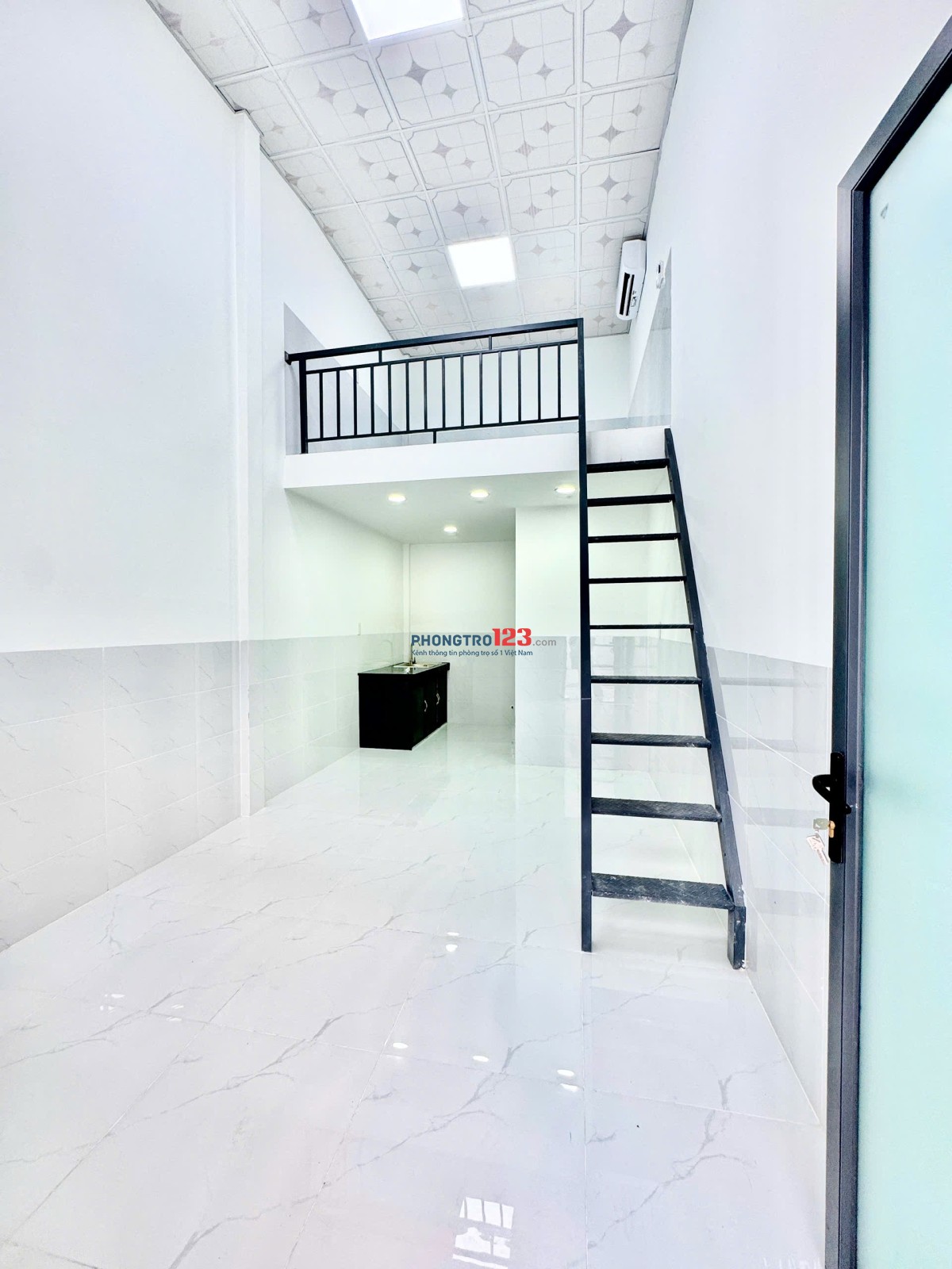 Phòng mới xây 32m2 - KDC Cồn Khương full nội thất