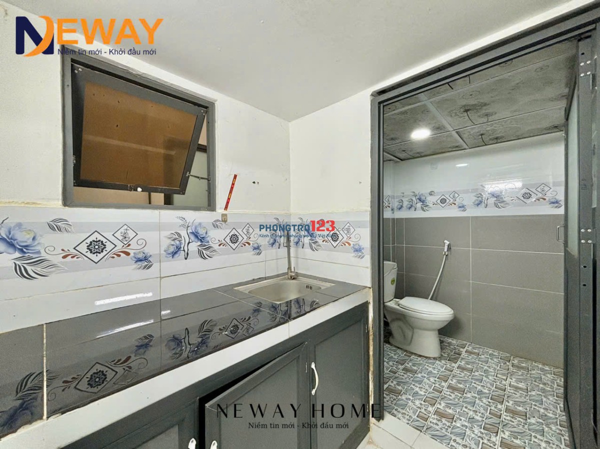 Phòng tro full nội thất, gác cao rộng rãi ngay Hương Lộ 2 - Ngã tư 4 xã