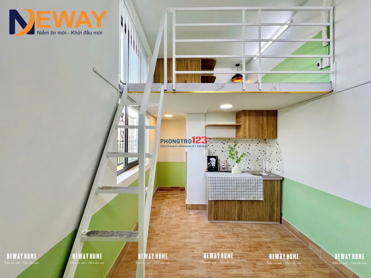 ‼️Phòng trọ mới xây 100% có gác, sẵn máy lạnh, nội thất cơ bản Gần Tên Lửa - Cầu Bà Hom
