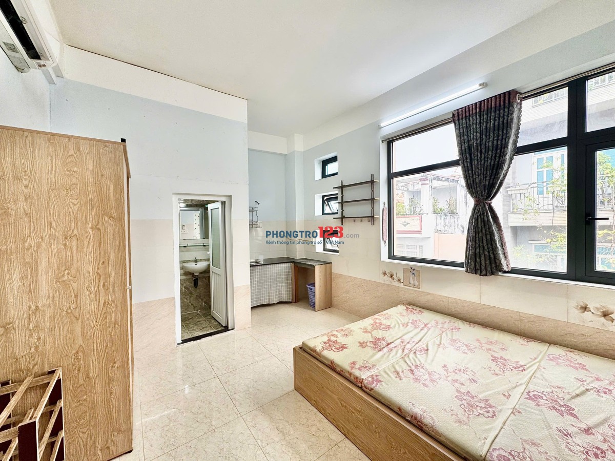 Studio 30m2 có thang máy, bảo vệ 24/7 gần chợ Bà Chiểu, cầu Bông ngay khu Tân Định - Đakao Quận 1
