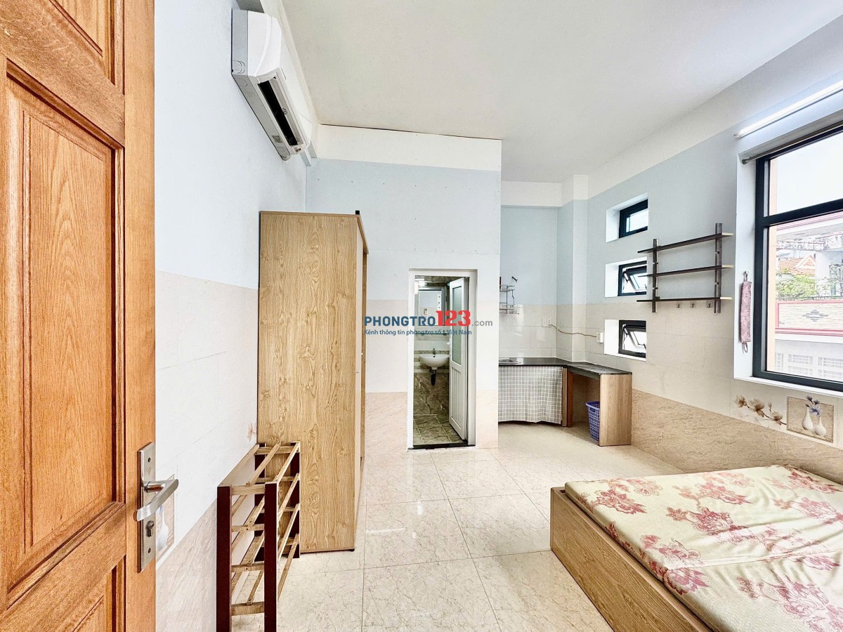 Studio 30m2 có thang máy, bảo vệ 24/7 gần chợ Bà Chiểu, cầu Bông ngay khu Tân Định - Đakao Quận 1