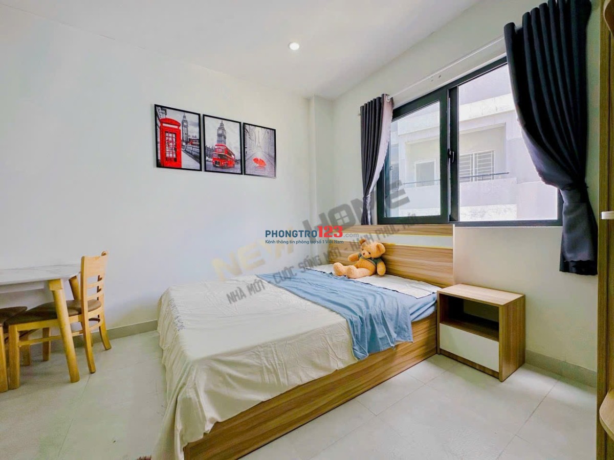 Phòng Trọ Cửa Sổ Thang Máy 35m2 Lê Quang Định Bình Thạnh Gần Chợ Bà Chiểu Hàng Xanh Cầu Bông Quận 1