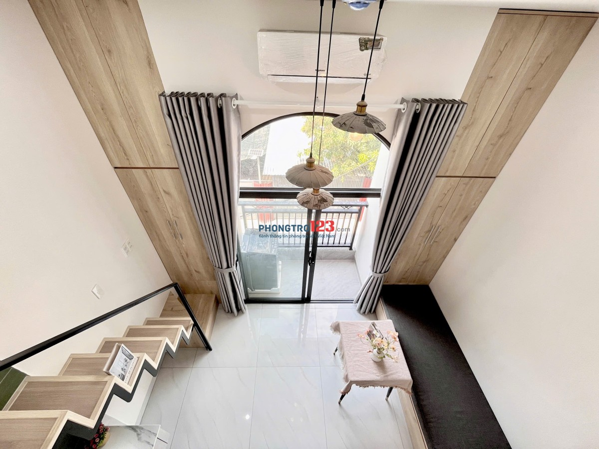 Căn Hộ Duplex Ban Công Full Nội Thất ở Nguyễn Văn Linh, Quận 7 gần KCX,Cầu Tân Thuận,UFM,TDTU,Q1,Q4