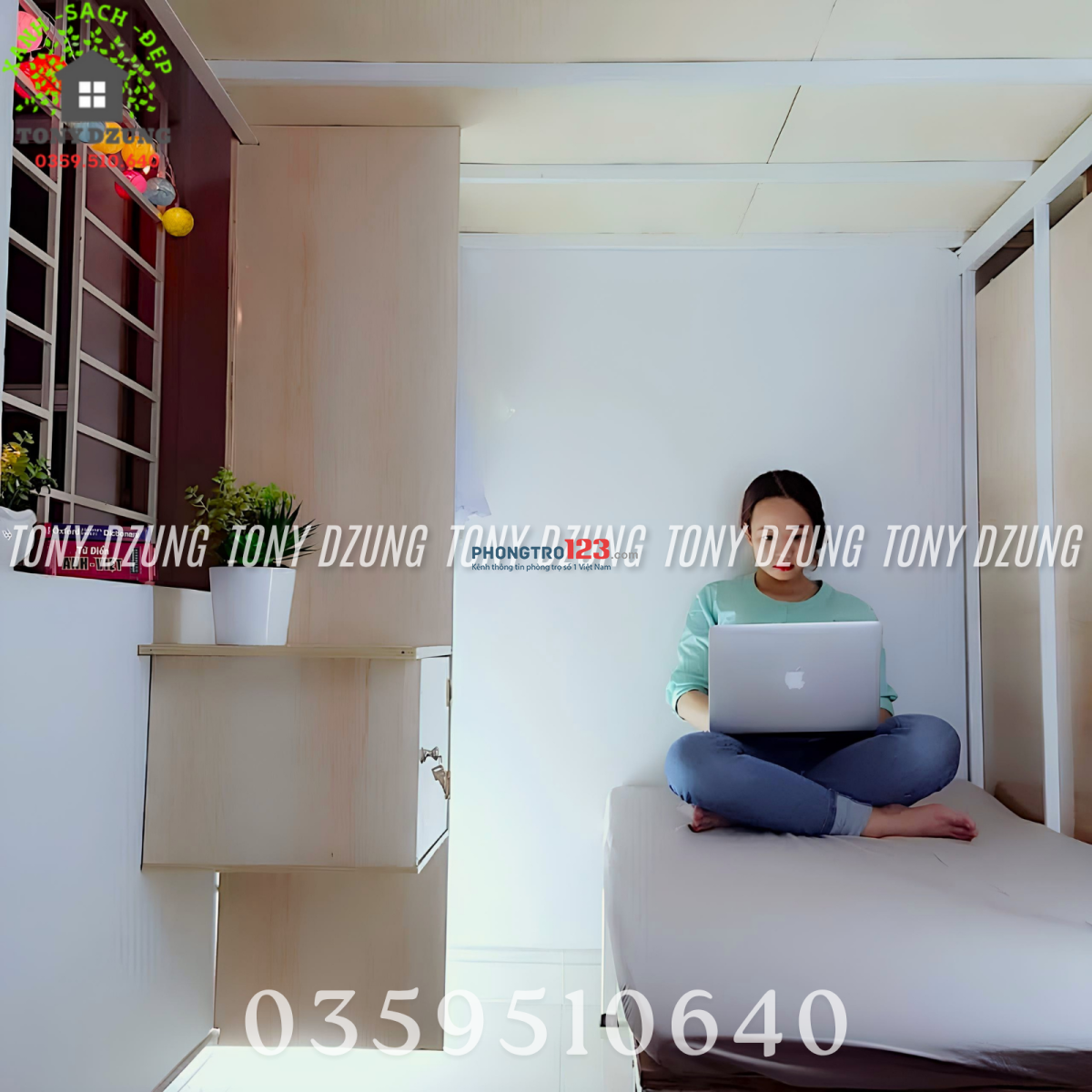 KTX DẠNG GIƯỜNG ĐƠN - RIÊNG TƯ - GẦN VINCOM QUANG TRUNG (GÒ VẤP)