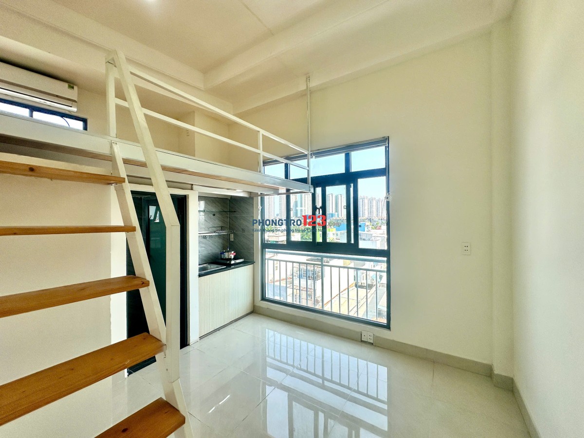 PHÒNG CÓ GÁC MỚI XÂY CỬA SỔ TRỜI 5P ĐI GO TRƯỜNG CHINH