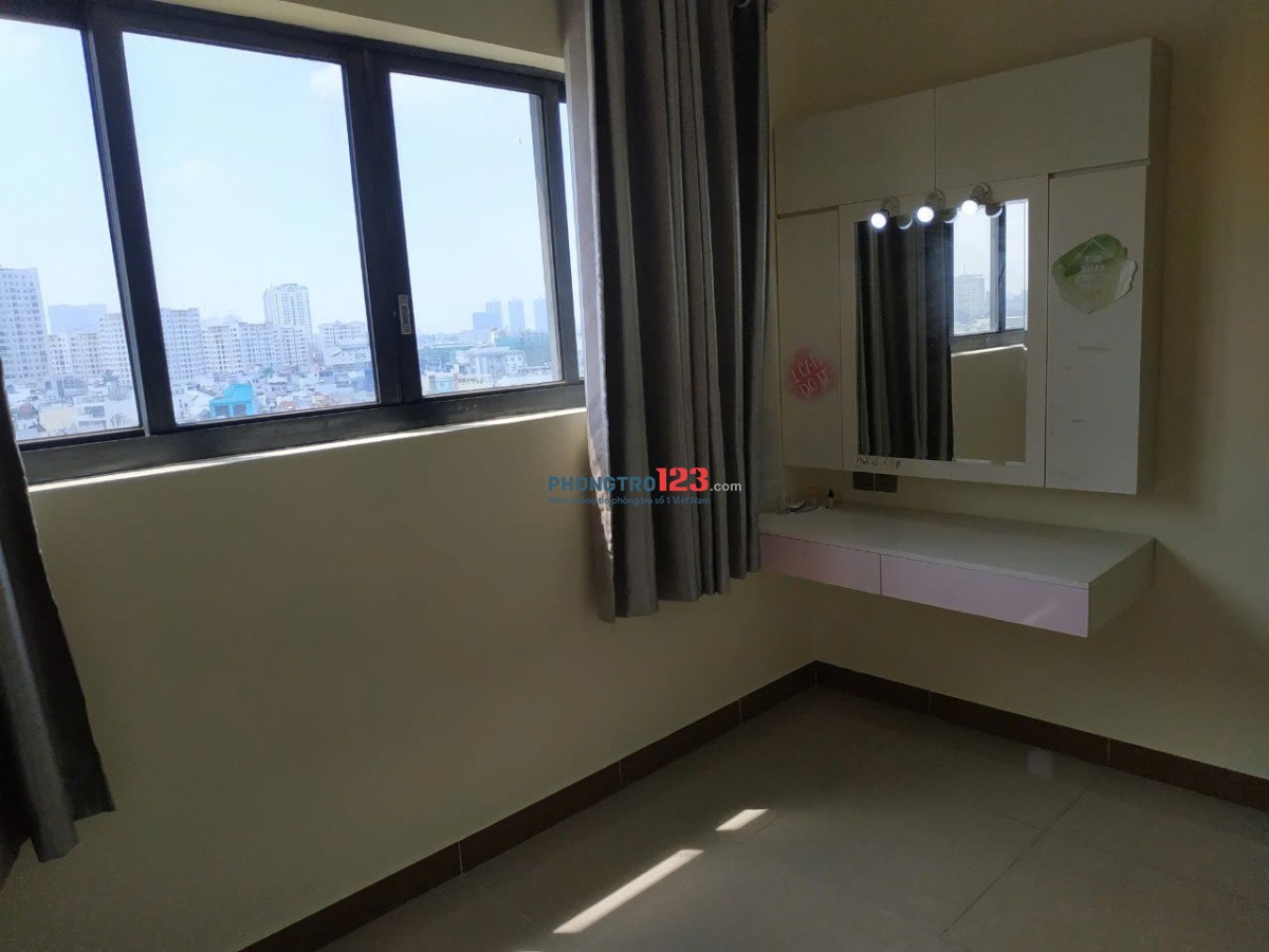 Âu cơ Tower, Tân Thành, Tân Phú: 70m2, 2p ngủ, 2wc, 10tr5/th, NTCB.