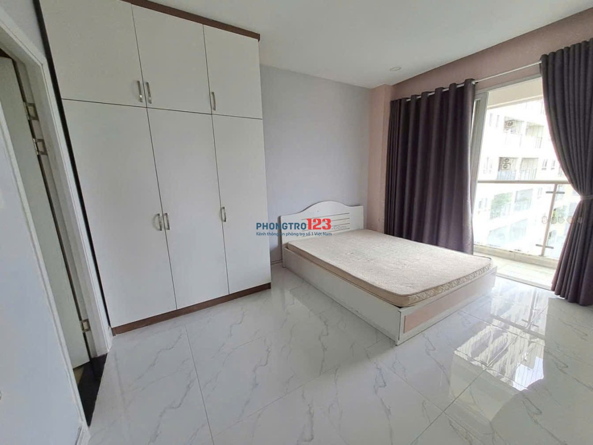 C/c Screc, Coopmart Trường Sa, Q3, Căn góc, 107m2, 3PN, 2WC, giá 14tr5/th.