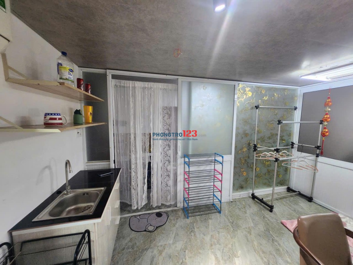 Cho thuê 2 phòng trọ mới, đẹp, có bếp, toilet riêng + gác 3m², giờ tự do