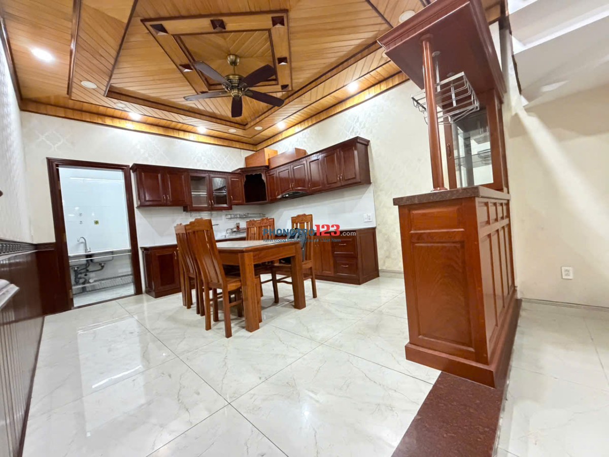 CHO THUÊ NHÀ 5 TẦNG MT ĐƯỜNG 12M GẦN BỆNH VIỆN LÊ VĂN THỊNH CÓ ĐIỆN MẶT TRỜI