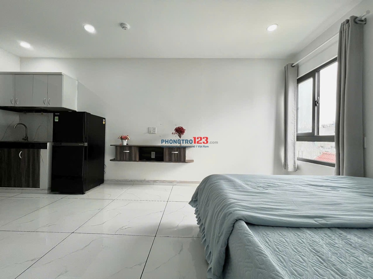 TRỌ BÌNH THẠNH GẦN CHỢ BÀ CHIỂU,Q1,Q3 - 35m2 FULL NỘI THẤT CỬA SỔ SÁNG - NGUYỄN VĂN ĐẬU - BÌNH THẠNH