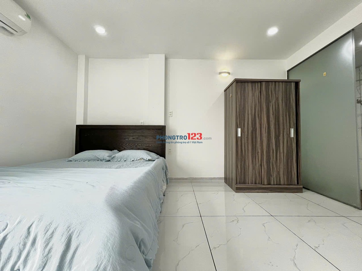 TRỌ BÌNH THẠNH GẦN CHỢ BÀ CHIỂU,Q1,Q3 - 35m2 FULL NỘI THẤT CỬA SỔ SÁNG - NGUYỄN VĂN ĐẬU - BÌNH THẠNH