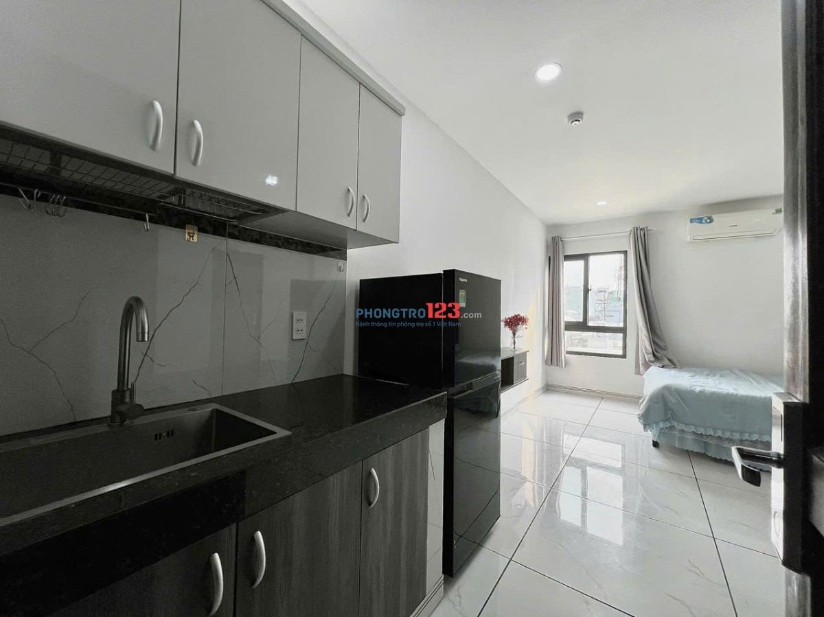 TRỌ BÌNH THẠNH GẦN CHỢ BÀ CHIỂU,Q1,Q3 - 35m2 FULL NỘI THẤT CỬA SỔ SÁNG - NGUYỄN VĂN ĐẬU - BÌNH THẠNH