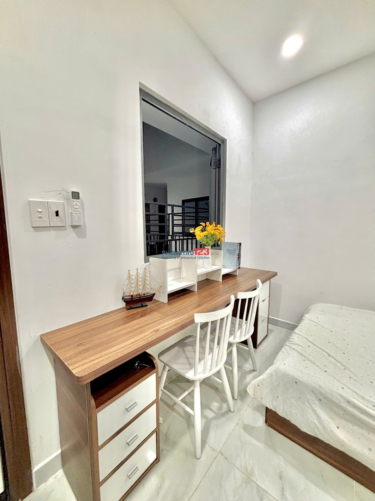 6TR – 1PN riêng 35m² – Phan Bội Châu, Bình Thạnh