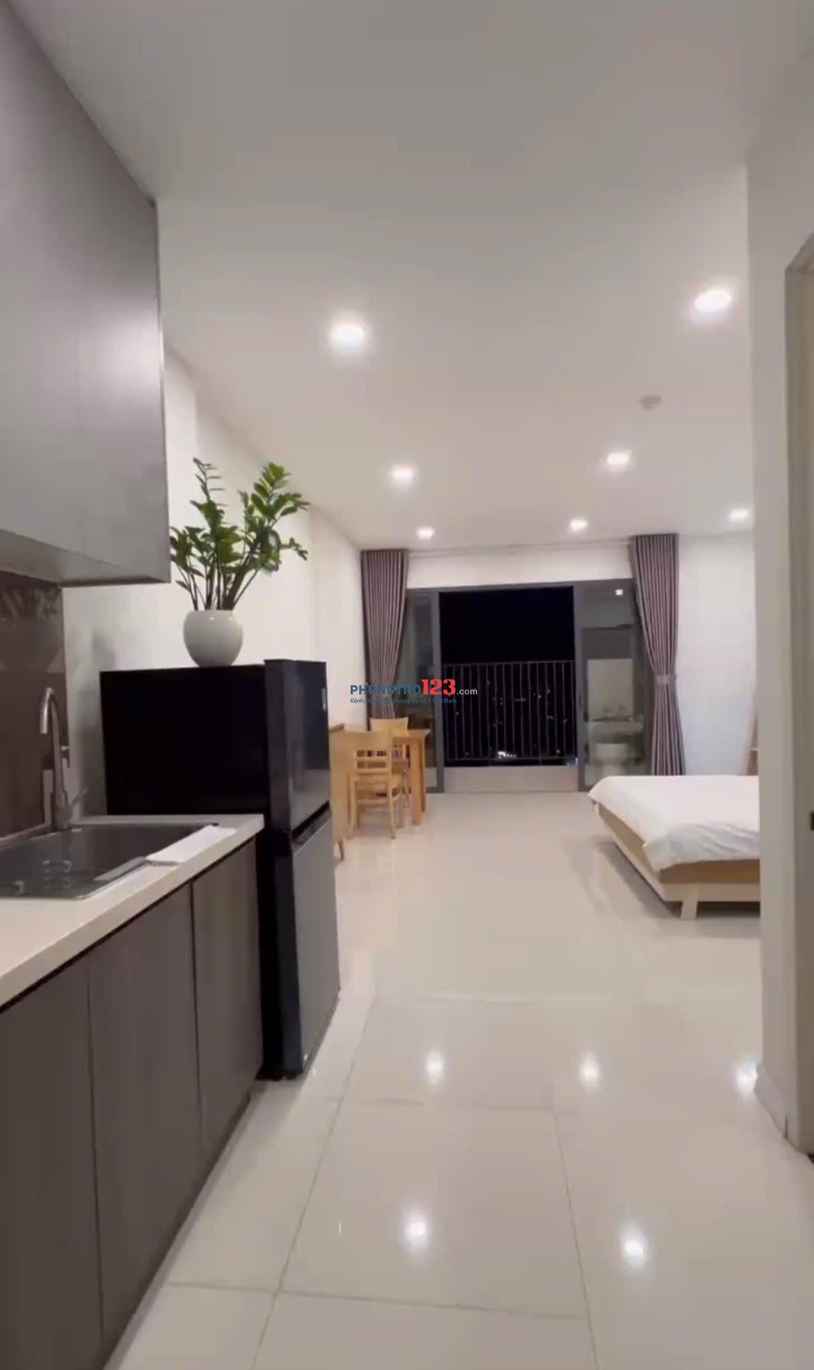 Căn 1p ngủ C/c Richmond - có nội thất giá 11,5tr/th