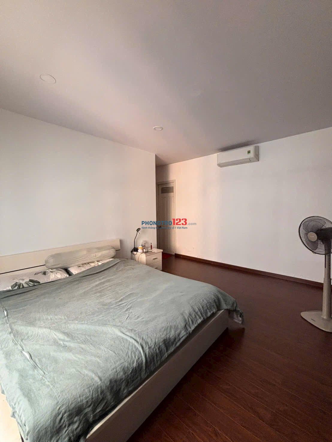 Cho thuê Miếu nổi - Vũ Huy Tấn, căn 3p ngủ, NT, 14tr/th