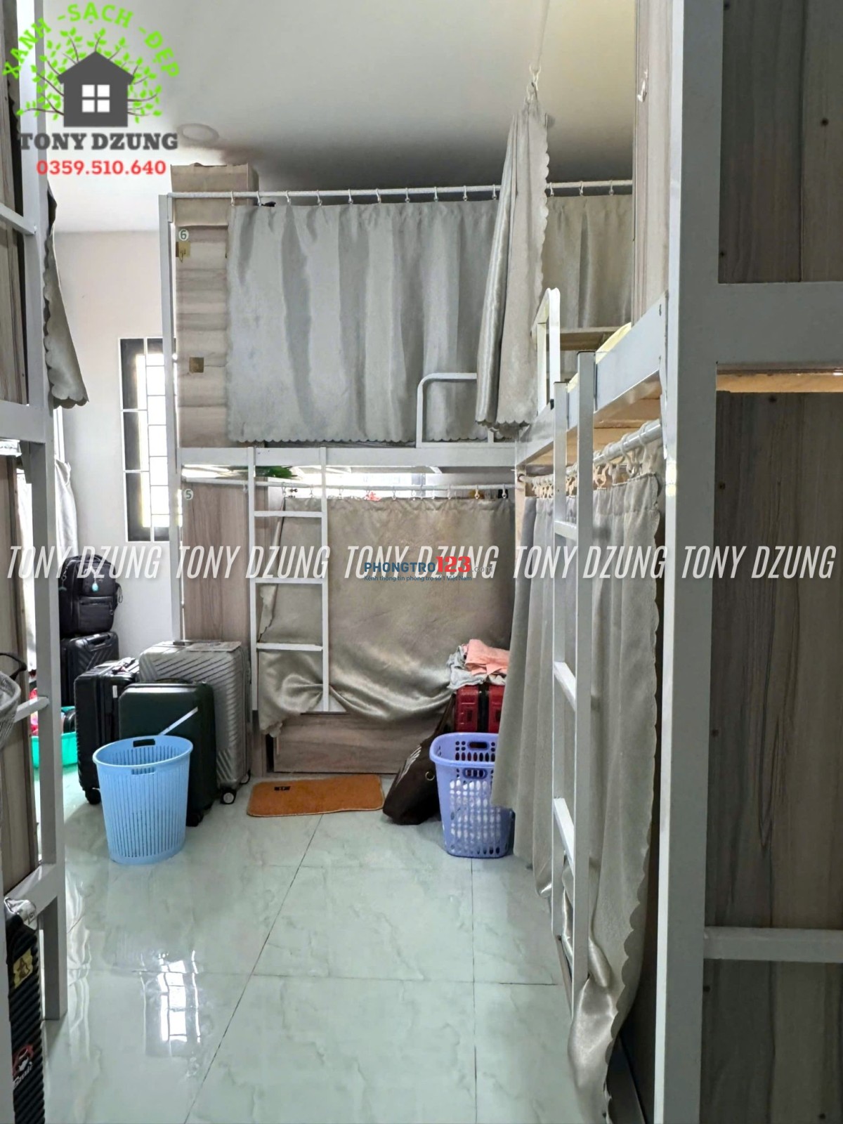 KTX CAO CẤP - SẠCH SẼ - AN NINH - NGAY VỊ TRÍ TRUNG TÂM VINCOM PHAN VĂN TRỊ 200M