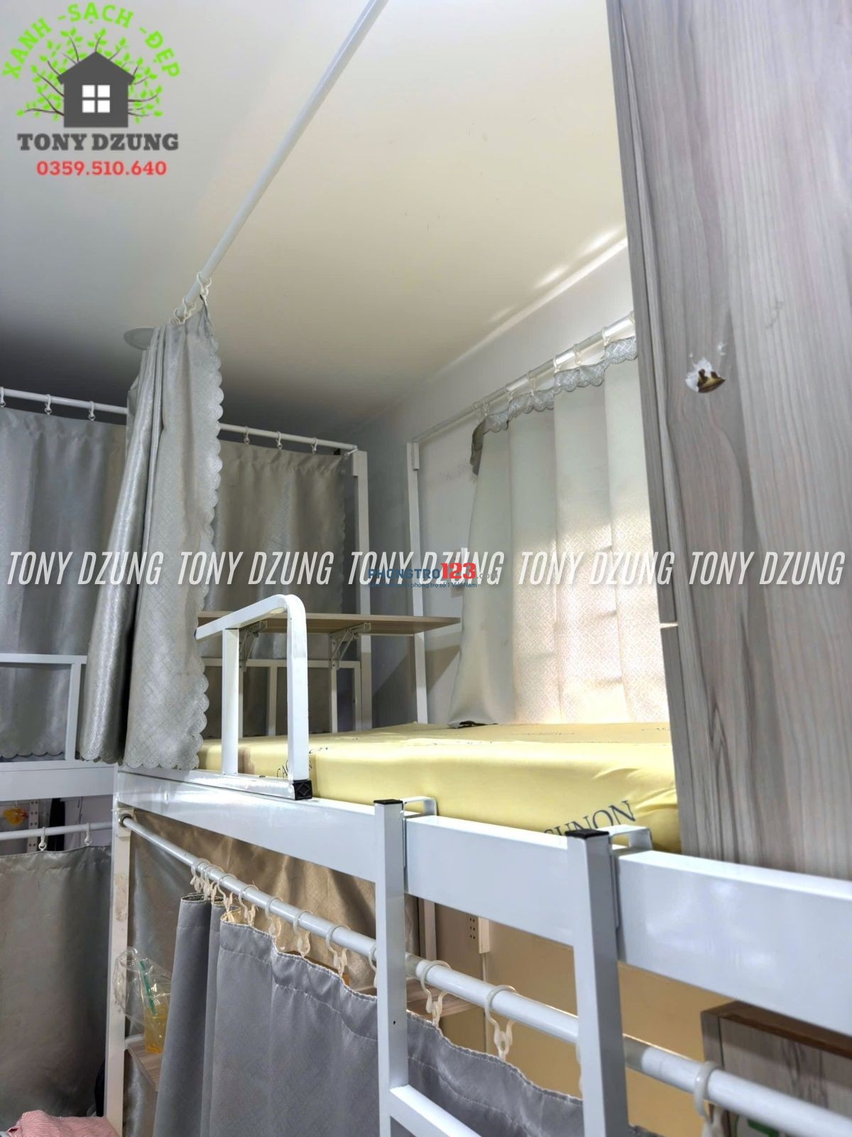 KTX CAO CẤP - SẠCH SẼ - AN NINH - NGAY VỊ TRÍ TRUNG TÂM VINCOM PHAN VĂN TRỊ 200M