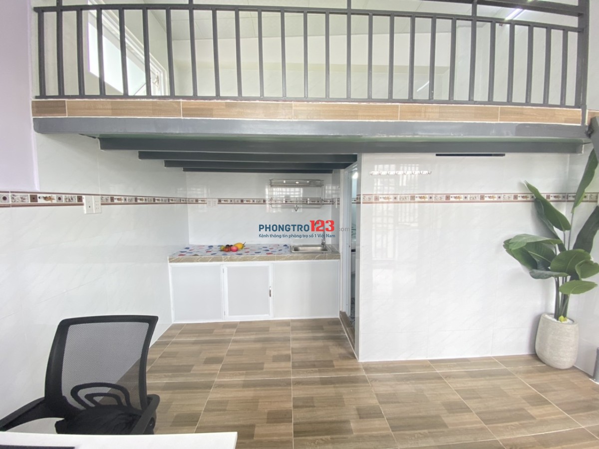 Phòng trọ Gác lửng đẹp - Tiện nghi cơ bản tại Nguyễn Hữu Tiến - P. Tây Thạnh - Tân Phú