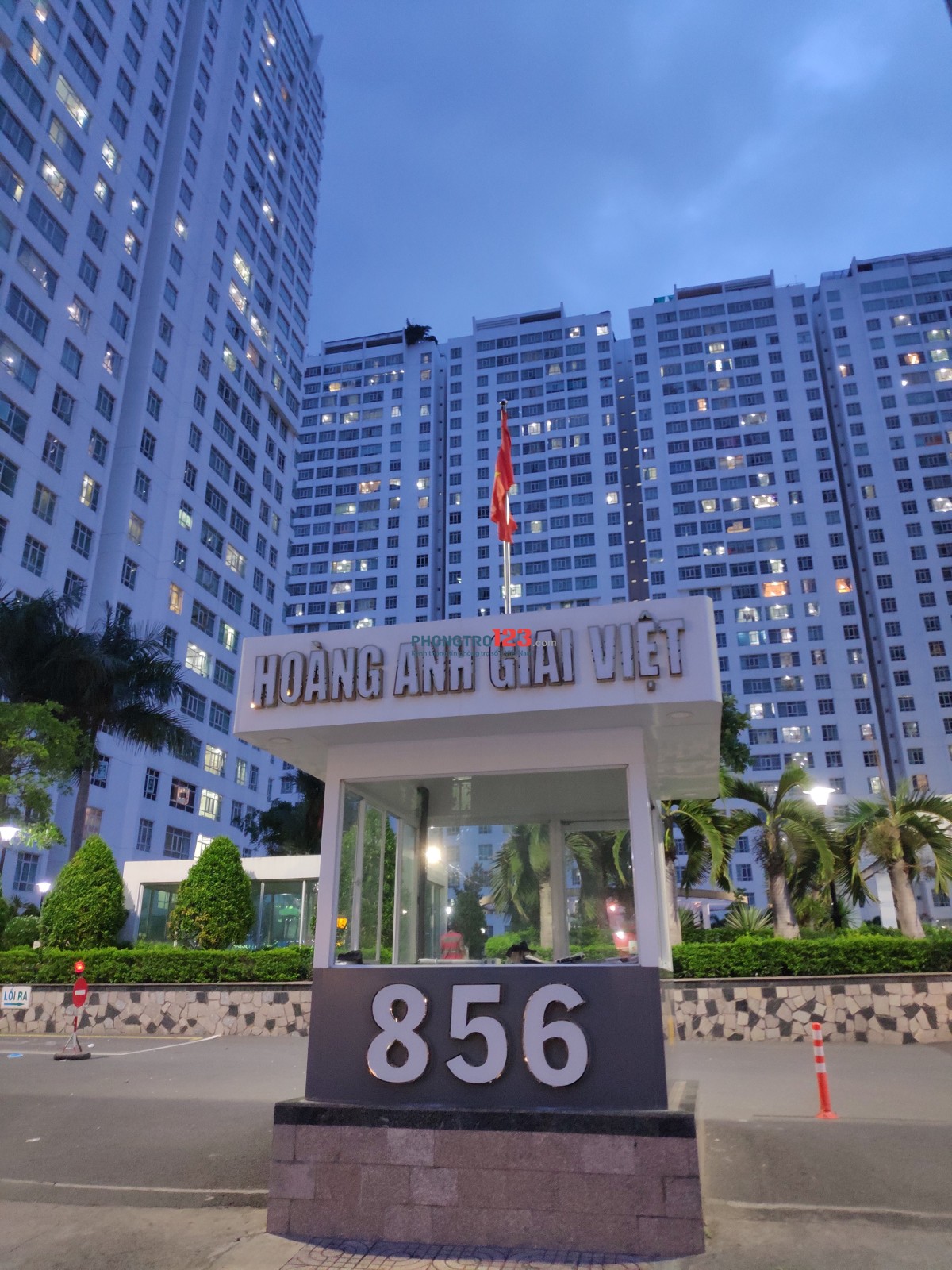 Phòng CHDV full NT trong c/c Giai Việt 856 Tạ Quang Bửu Q8 kế CentreMall