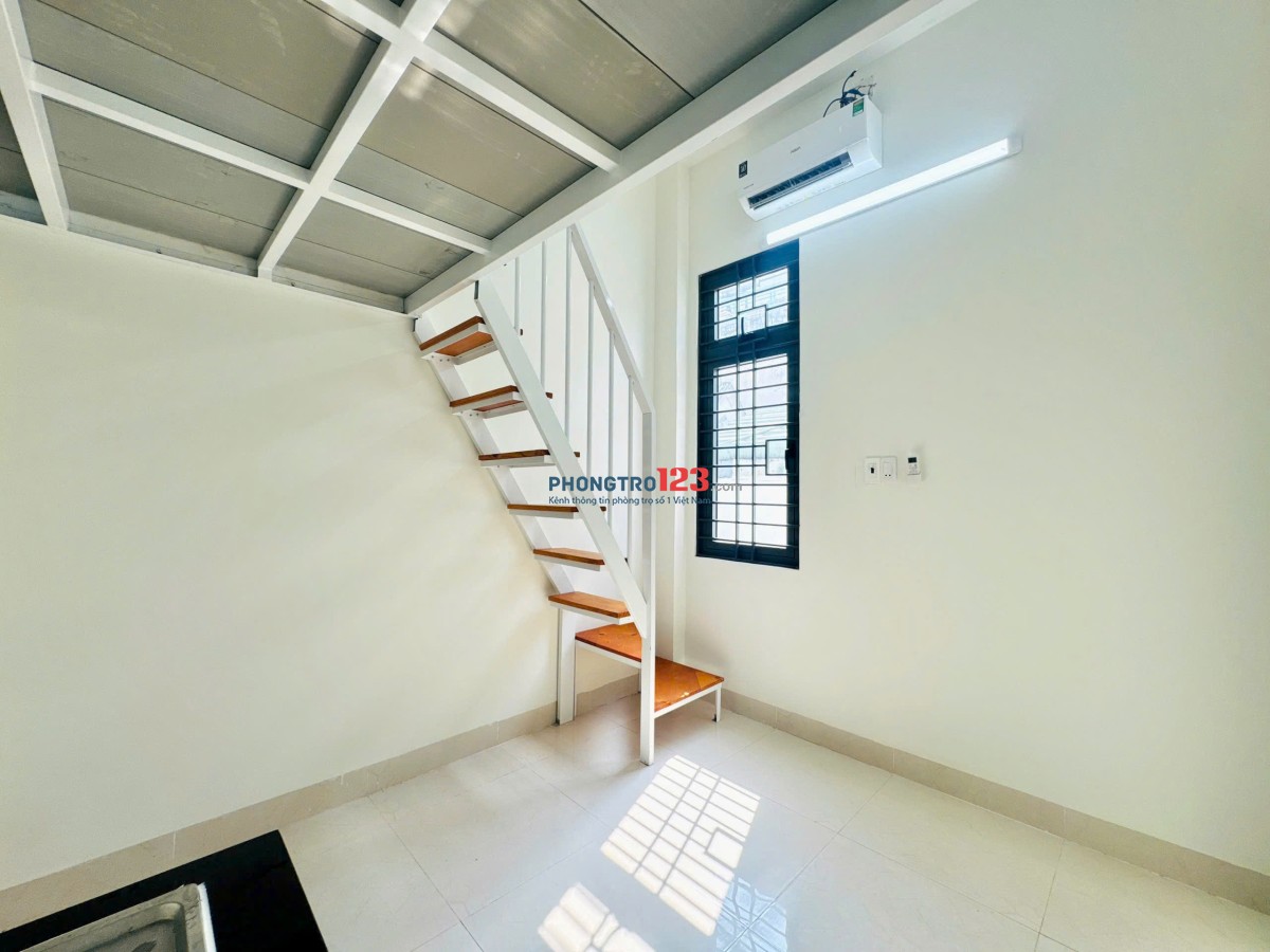 Gác lửng đón nắng cửa sổ thoáng mát chỉ 3tr3/tháng tại Tân Sơn gần Quang Trung-Gò Vấp
