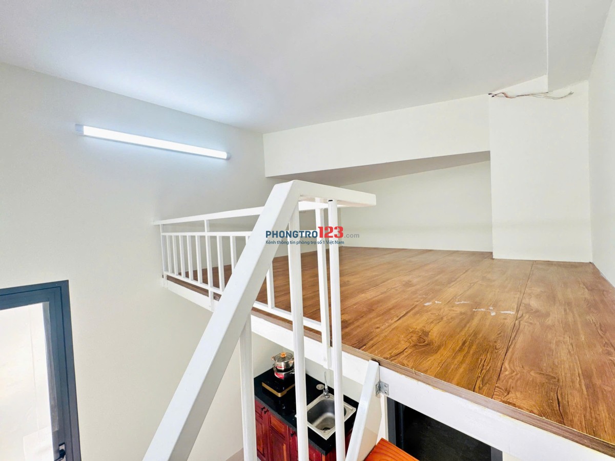 Gác lửng đón nắng cửa sổ thoáng mát chỉ 3tr3/tháng tại Tân Sơn gần Quang Trung-Gò Vấp