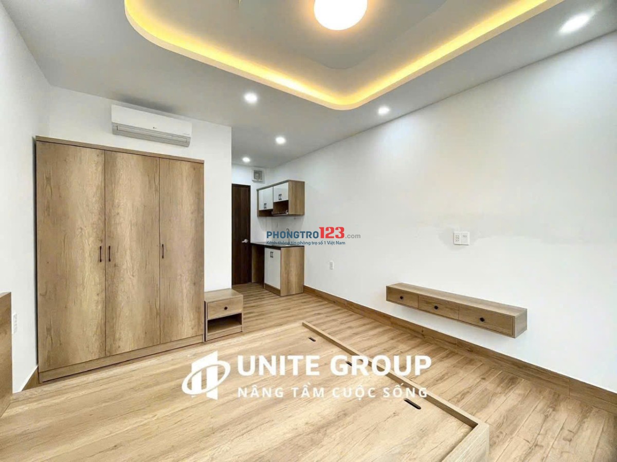 TRỌ BÌNH THẠNH GẦN CHỢ BÀ CHIỂU,Q1,Q3 - 34m2 BAN CÔNG SÁNG MÁY GIẶT RIÊNG - NƠ TRANG LONG - BTHANH