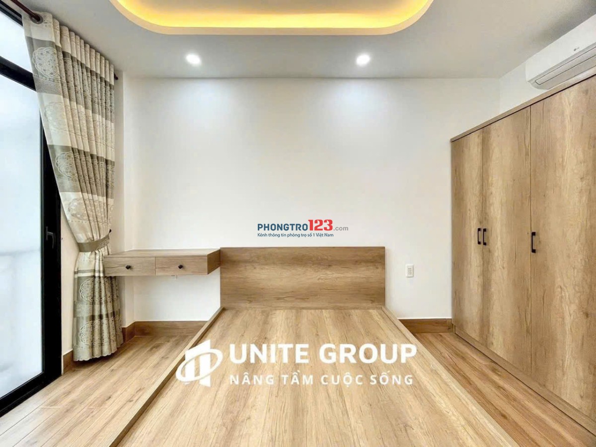 TRỌ BÌNH THẠNH GẦN CHỢ BÀ CHIỂU,Q1,Q3 - 34m2 BAN CÔNG SÁNG MÁY GIẶT RIÊNG - NƠ TRANG LONG - BTHANH