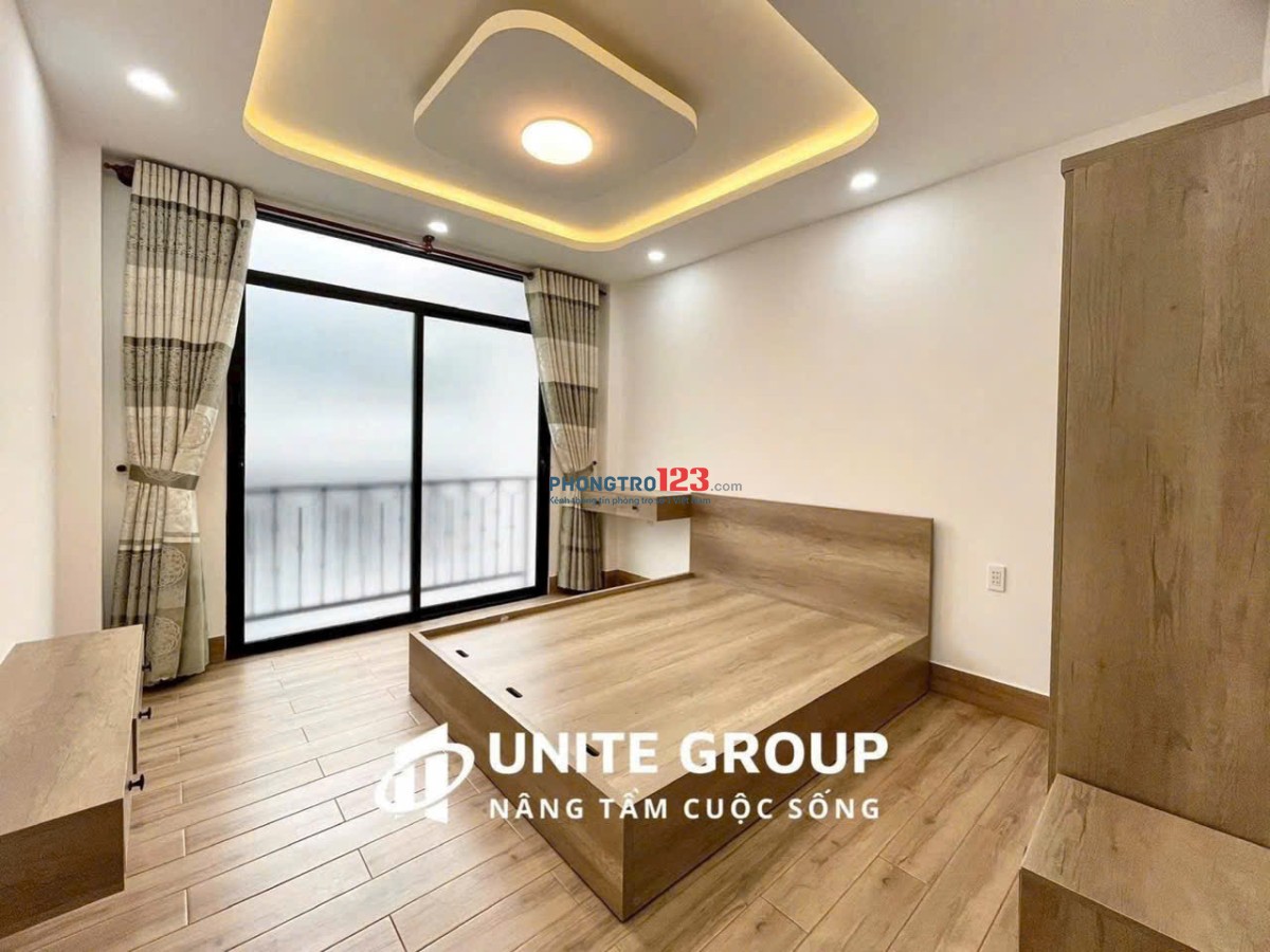 TRỌ BÌNH THẠNH GẦN CHỢ BÀ CHIỂU,Q1,Q3 - 34m2 BAN CÔNG SÁNG MÁY GIẶT RIÊNG - NƠ TRANG LONG - BTHANH