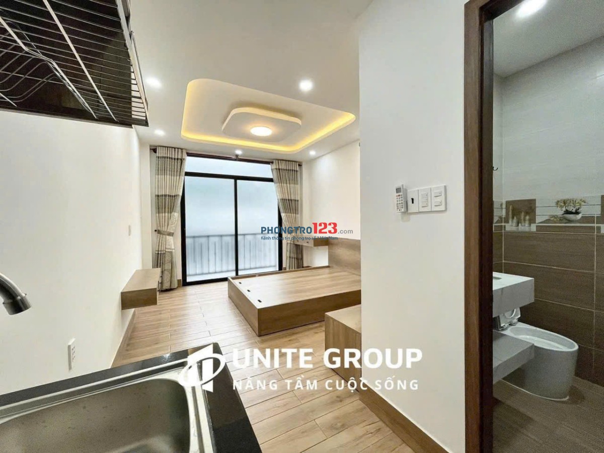 TRỌ BÌNH THẠNH GẦN CHỢ BÀ CHIỂU,Q1,Q3 - 34m2 BAN CÔNG SÁNG MÁY GIẶT RIÊNG - NƠ TRANG LONG - BTHANH