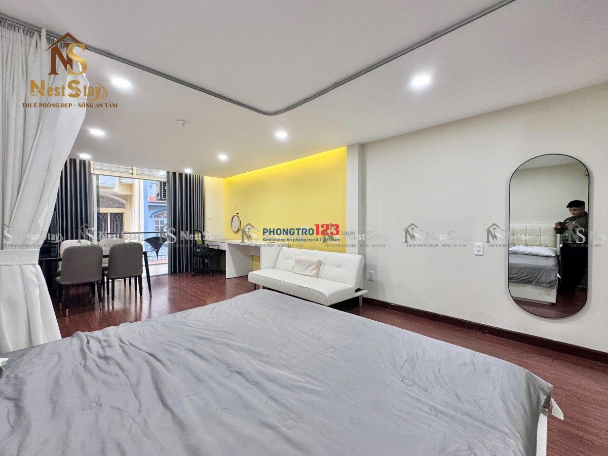 Cho Thuê CHDV Full nội thất - 40m2 Ban Công Rộng Thoải Mái - Thoại Ngọc Hầu