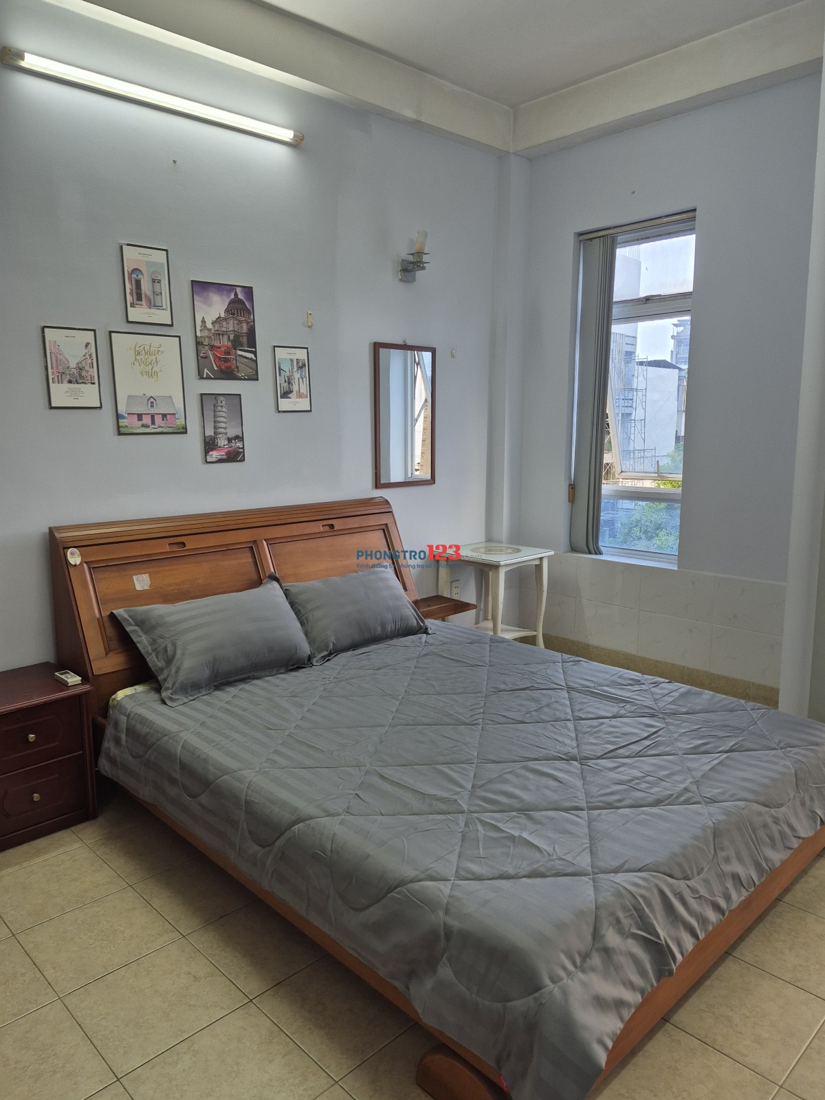 Phòng đầy đủ tiện nghị, an ninh, sạch sẽ cho thuê