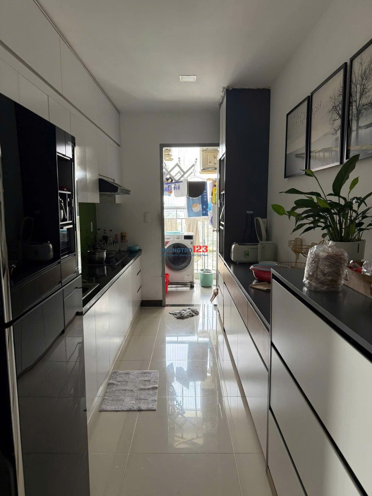 C/c Ruby Garden, Nguyễn Sỹ Sách, 80m2, 2PN, 2WC, Nội thất, 10tr/th.