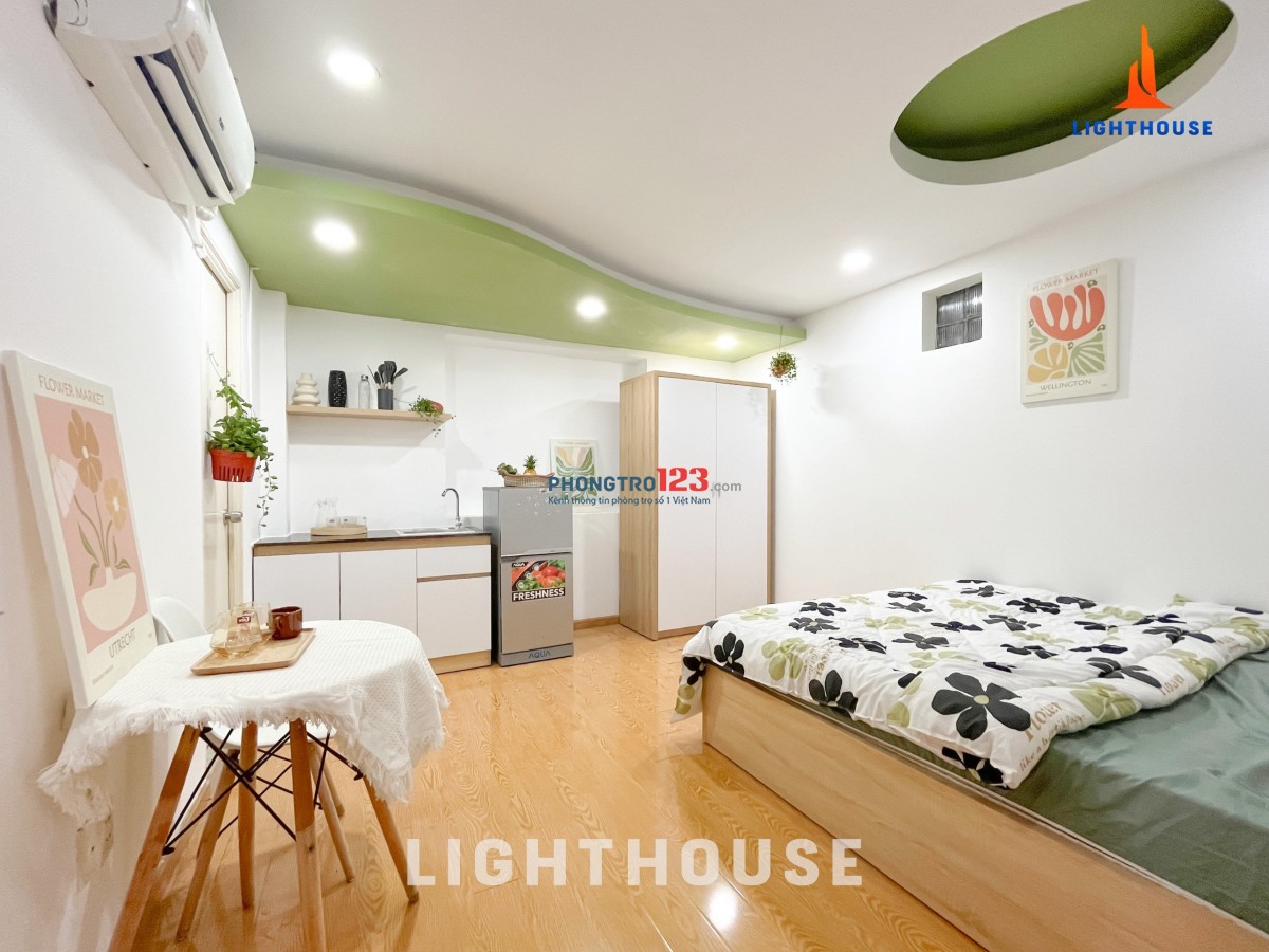 Siêu phẩm studio full nội thất gần chợ Phạm Văn Hai, vòng xoay Lăng Cha Cả