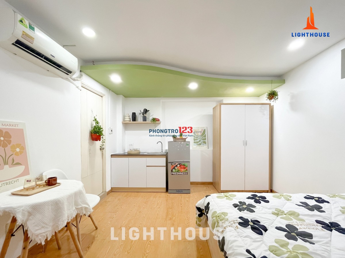 Siêu phẩm studio full nội thất gần chợ Phạm Văn Hai, vòng xoay Lăng Cha Cả