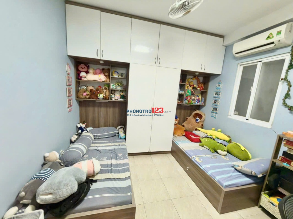 Chung cư Screc Tower, Trường Sa, Q3: 3p ngủ, NTCB, 105m2, 14tr5