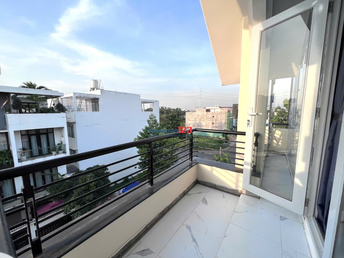 CHO THUÊ CĂN 1PN BAN CÔNG NGAY ĐẢO KIM CƯƠNG QUẬN 2