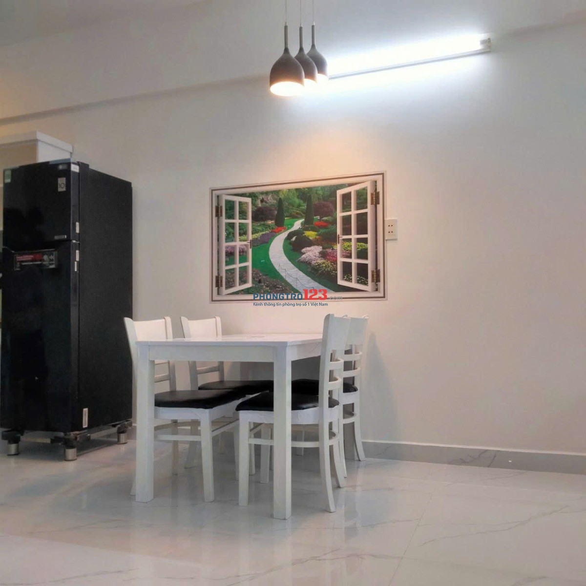 Chung cư Topaz Home, Phan Văn Hớn, q12: 2p ngủ, 2wc, 6,5tr, máy lạnh