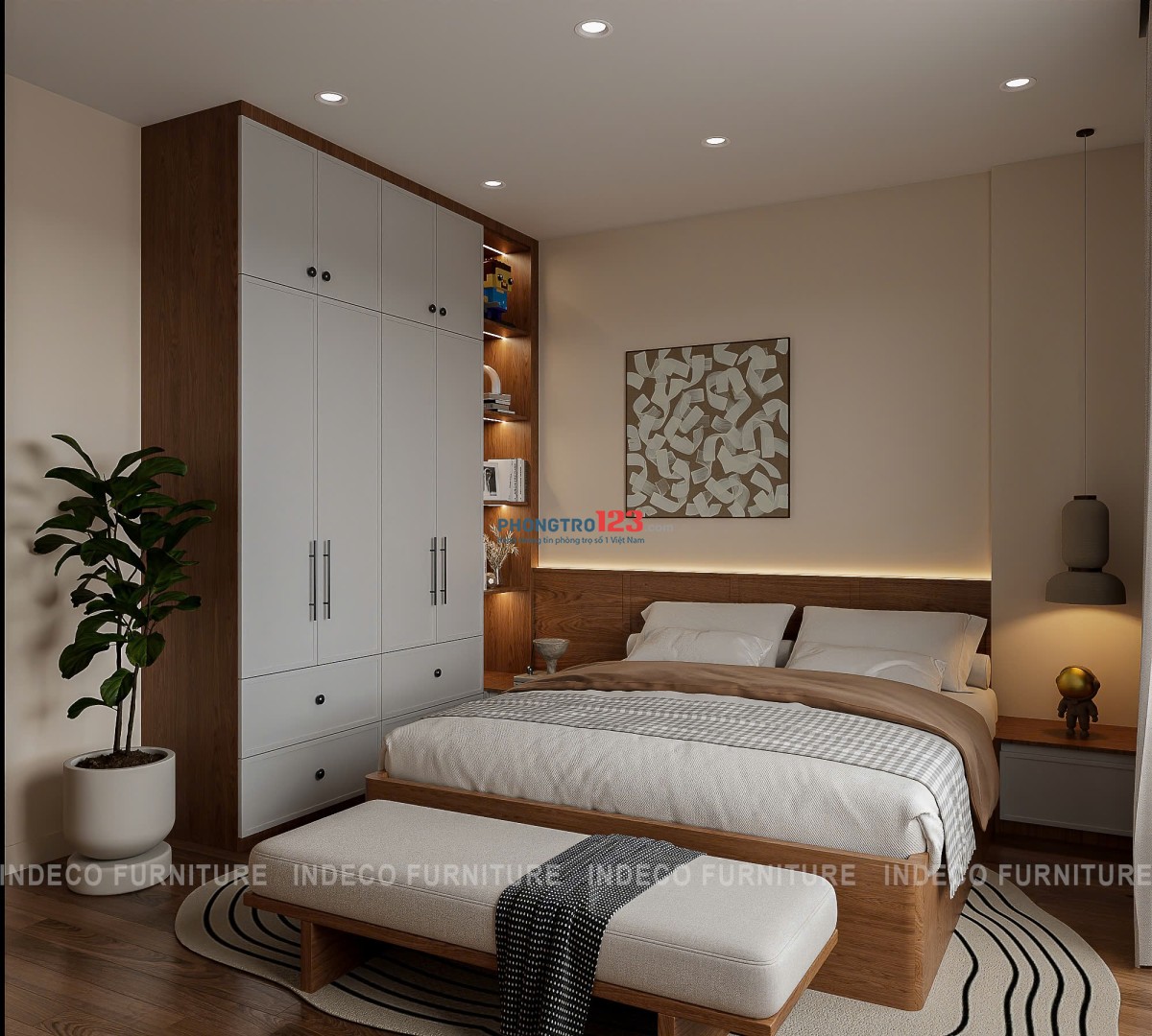 CHDV CAO THẮNG - QUẬN 101PN - full nội thất, giặt riêng