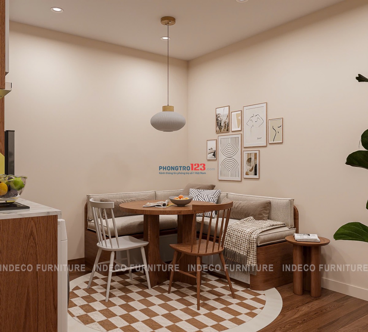 CHDV CAO THẮNG - QUẬN 101PN - full nội thất, giặt riêng