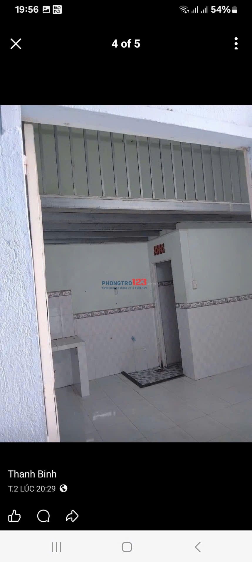 Cho thuê phòng trọ ngay ngã 3 Nhơn Trạch KDC An Thuận