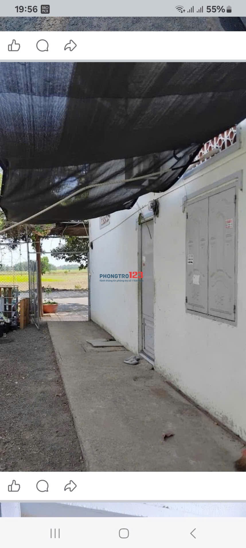 Cho thuê phòng trọ ngay ngã 3 Nhơn Trạch KDC An Thuận