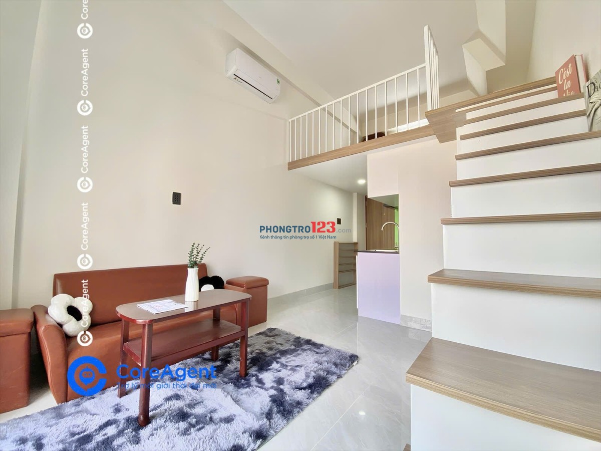 DUPLEX CÓ BAN CÔNG, MÁY GIẶT RIÊNG, MỚI XÂY FULL NỘI THẤT MỚI 100% NGAY LÊ VĂN VIỆT, NGÃ TƯ THỦ ĐỨC