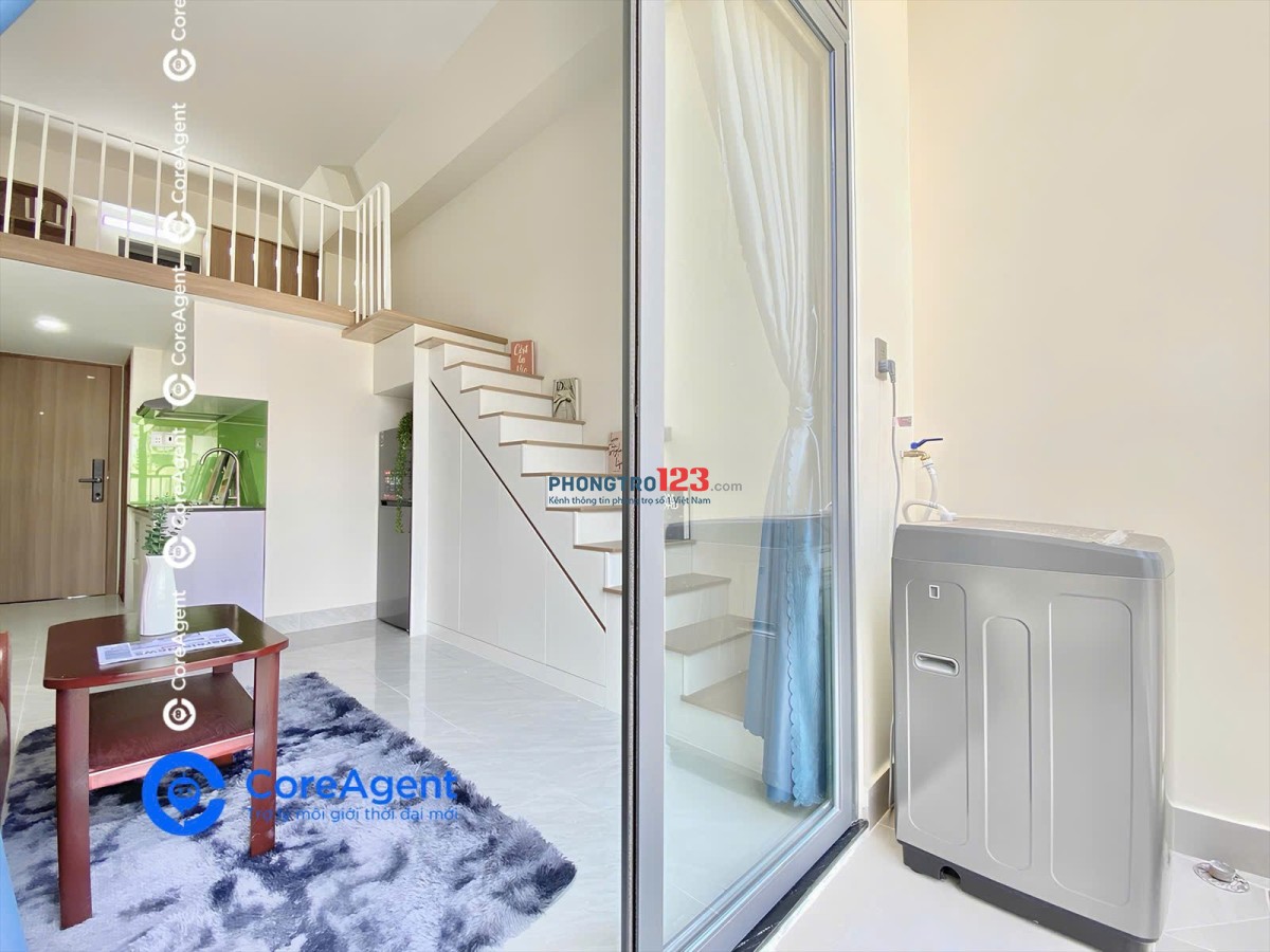 DUPLEX CÓ BAN CÔNG, MÁY GIẶT RIÊNG, MỚI XÂY FULL NỘI THẤT MỚI 100% NGAY LÊ VĂN VIỆT, NGÃ TƯ THỦ ĐỨC