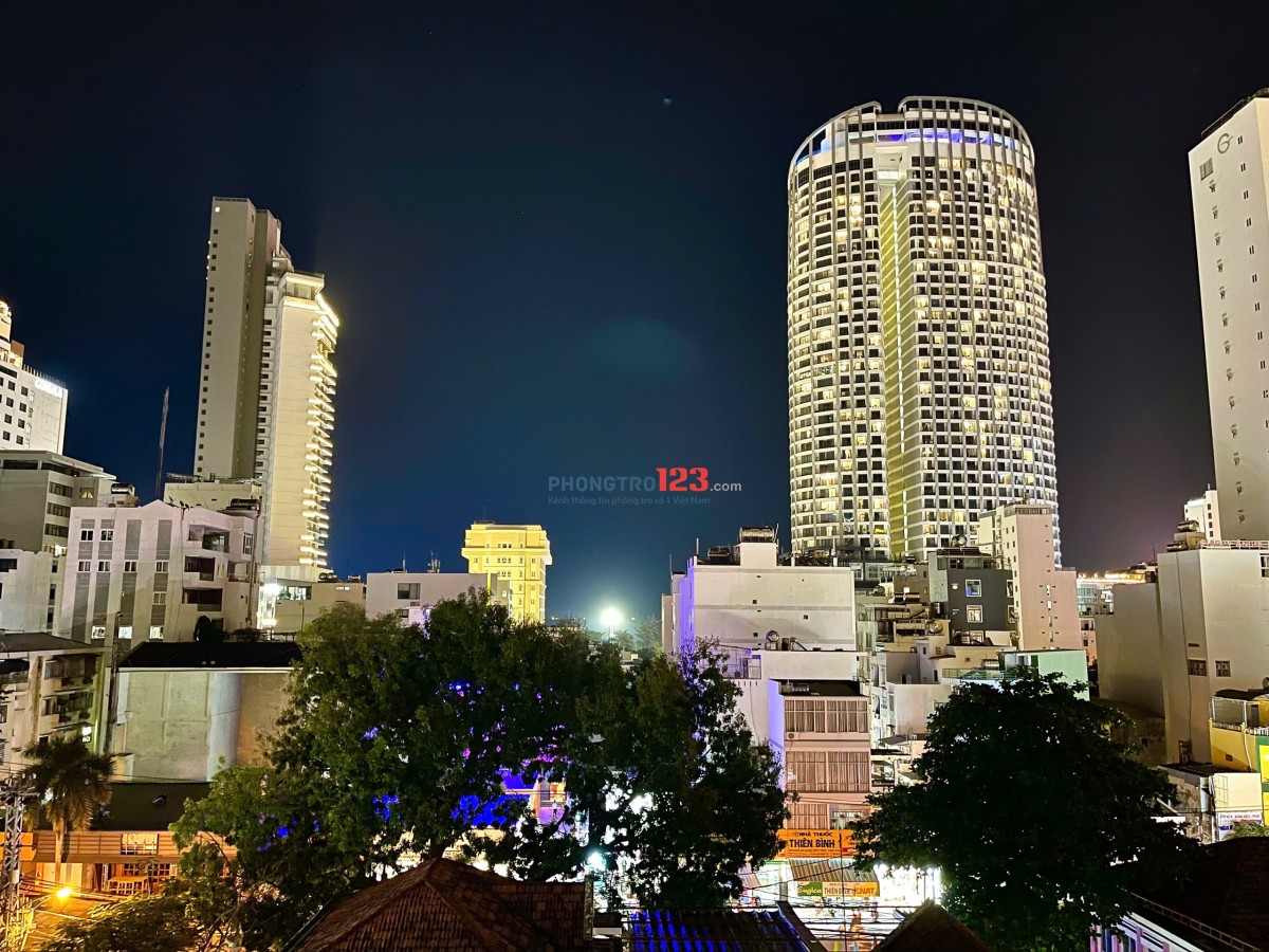 Cho thuê studio gần biển ngay TTTP Nha Trang.Cho thuê căn hộ dịch vụ gần Trần Phú.