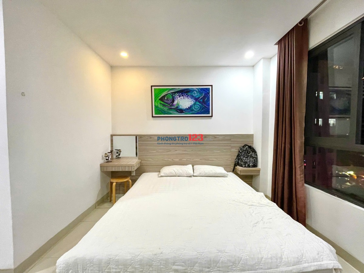 Cho thuê studio gần biển ngay TTTP Nha Trang.Cho thuê căn hộ dịch vụ gần Trần Phú.